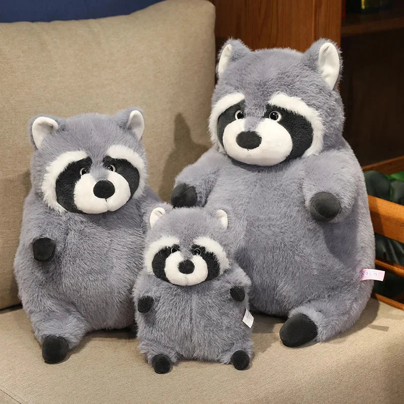 Adorable Chubby Raccoon Plushie - Peanut!