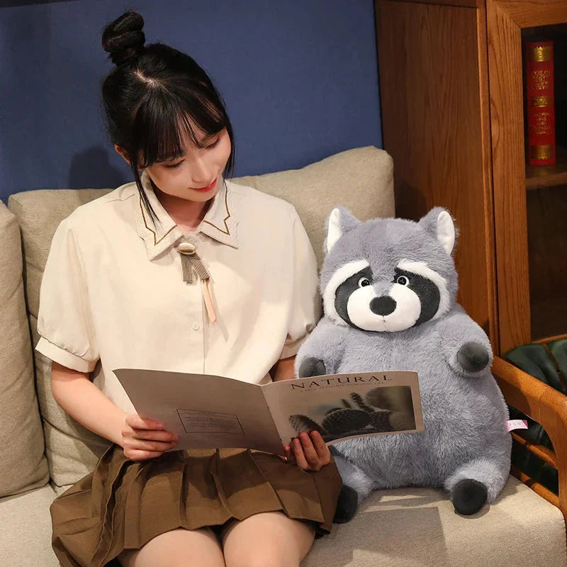 Adorable Chubby Raccoon Plushie - Peanut!
