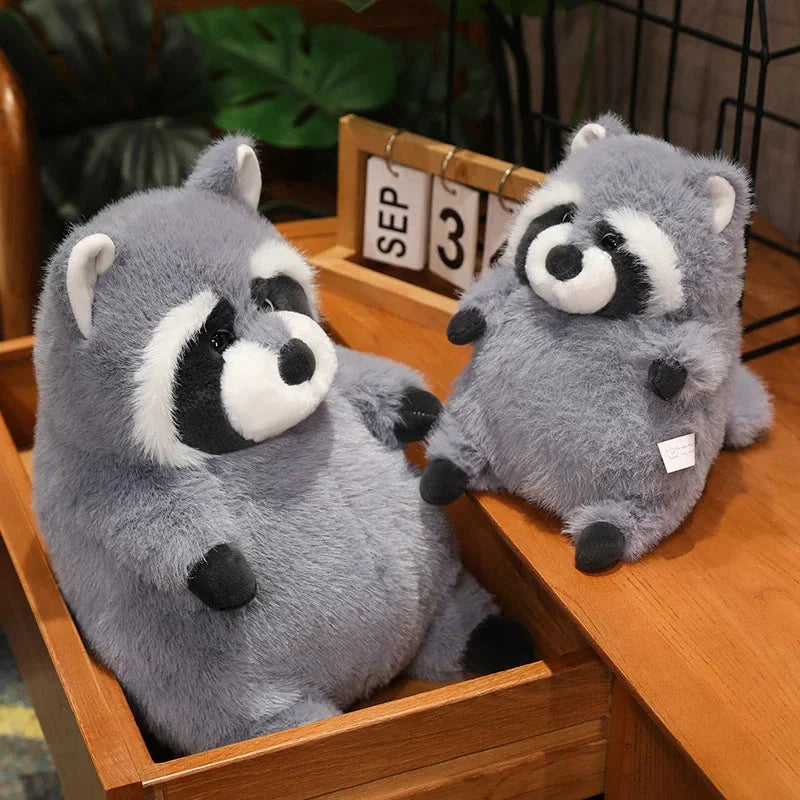 Adorable Chubby Raccoon Plushie - Peanut!