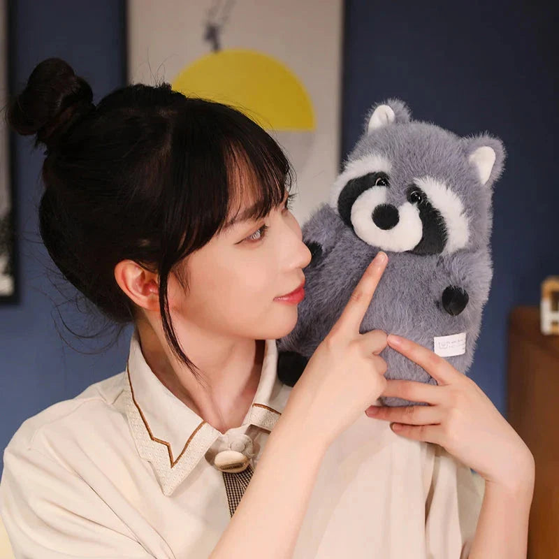 Adorable Chubby Raccoon Plushie - Peanut!