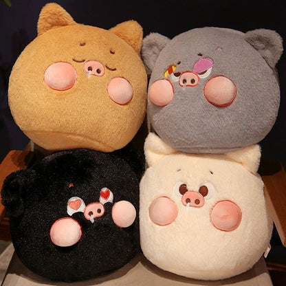 Adorable Perky Pig Ball Plush Toy