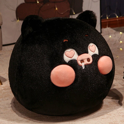 Adorable Perky Pig Ball Plush Toy