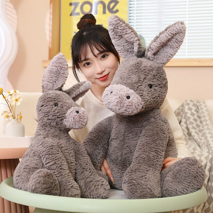 Cuddly Pixie the Fluffy Donkey Plush Toy