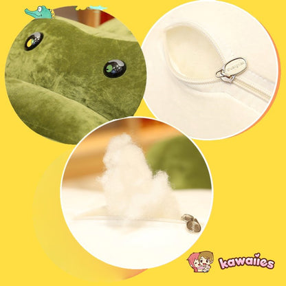 Meet Poppy, the Adorable Prehistoric Purussaurus Crocodile Plush Companion!