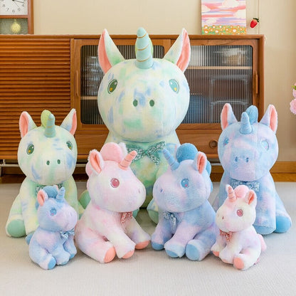 Magical Rainbow Galaxy Unicorn Plushie Set