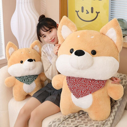 Adorable Runa and Taro Shiba Inu Plushies - Perfect Cuddle Companions!
