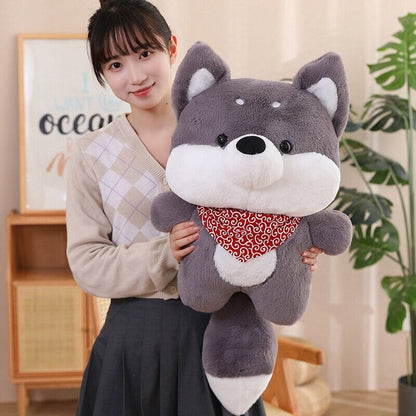 Adorable Runa and Taro Shiba Inu Plushies - Perfect Cuddle Companions!