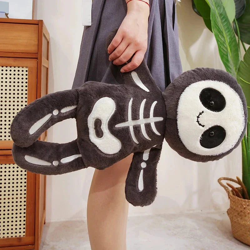 Chilling Skeleton and Mysterious Mummy Halloween Plush Toys