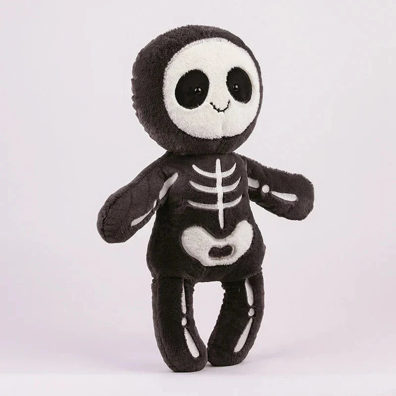 Chilling Skeleton and Mysterious Mummy Halloween Plush Toys