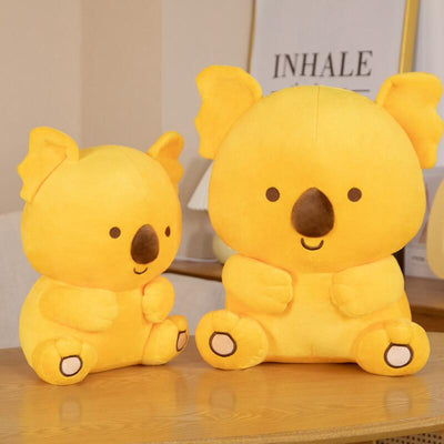 Cozy Golden Koala Biscuit Plush Toy