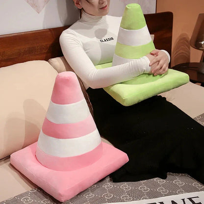 Adorable Soft Traffic Cone Stuffed Toys