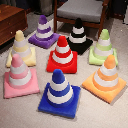Adorable Soft Traffic Cone Stuffed Toys