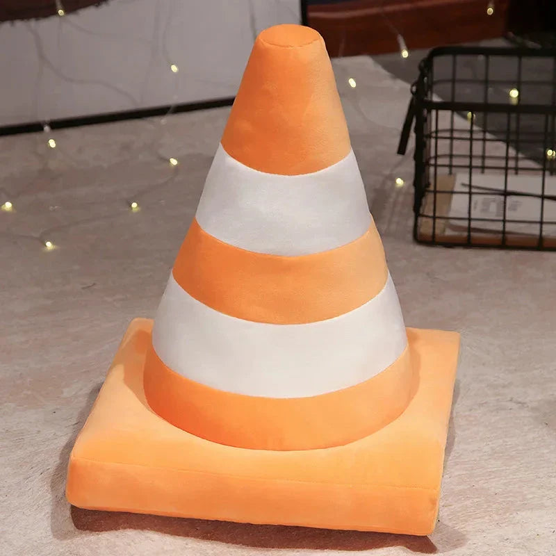 Adorable Soft Traffic Cone Stuffed Toys