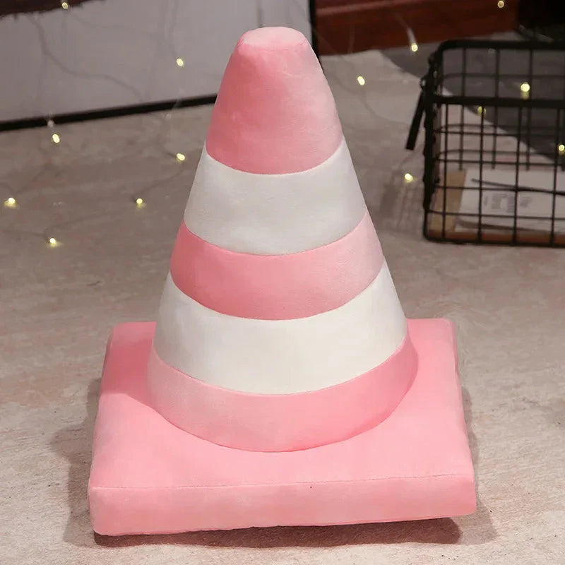Adorable Soft Traffic Cone Stuffed Toys