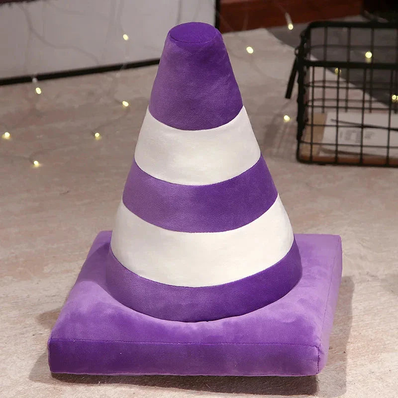 Adorable Soft Traffic Cone Stuffed Toys
