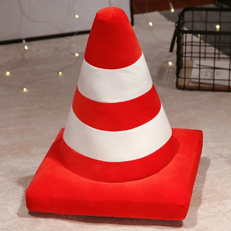 Adorable Soft Traffic Cone Stuffed Toys