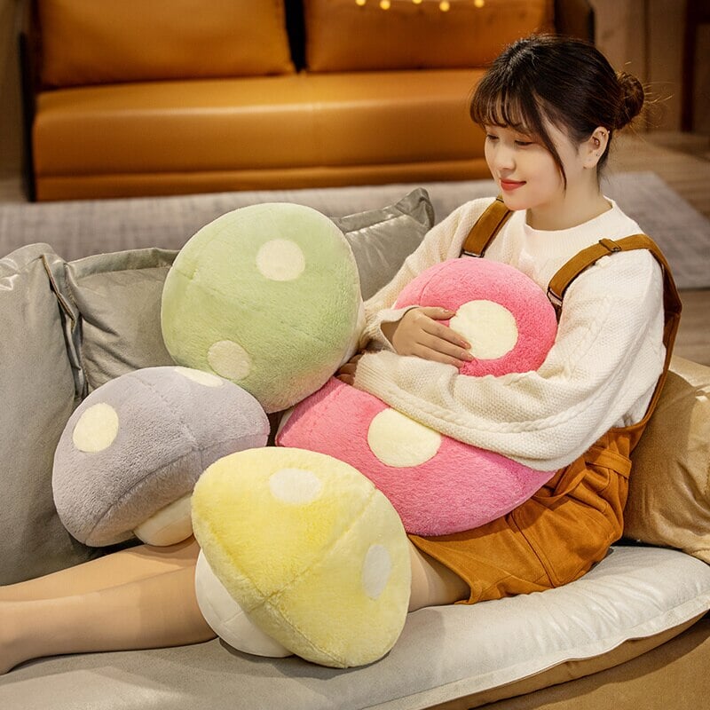 Adorable Spotted Mushroom Plush Toys
