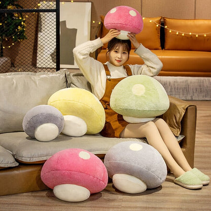 Adorable Spotted Mushroom Plush Toys
