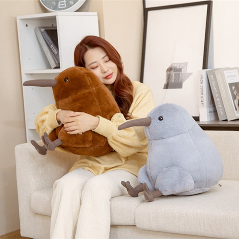 Adorable Chunky Kiwi Bird Plush Toy - Perfect Cuddle Companion!