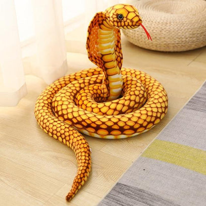 Giant 90" Cuddly Soft Snake Plush Toy