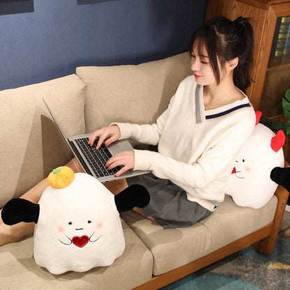 Charming Angel & Mischievous Devil Ghost Plushies