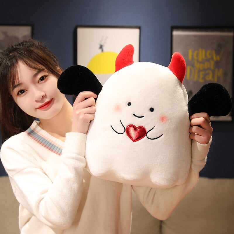Charming Angel & Mischievous Devil Ghost Plushies