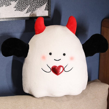 Charming Angel & Mischievous Devil Ghost Plushies