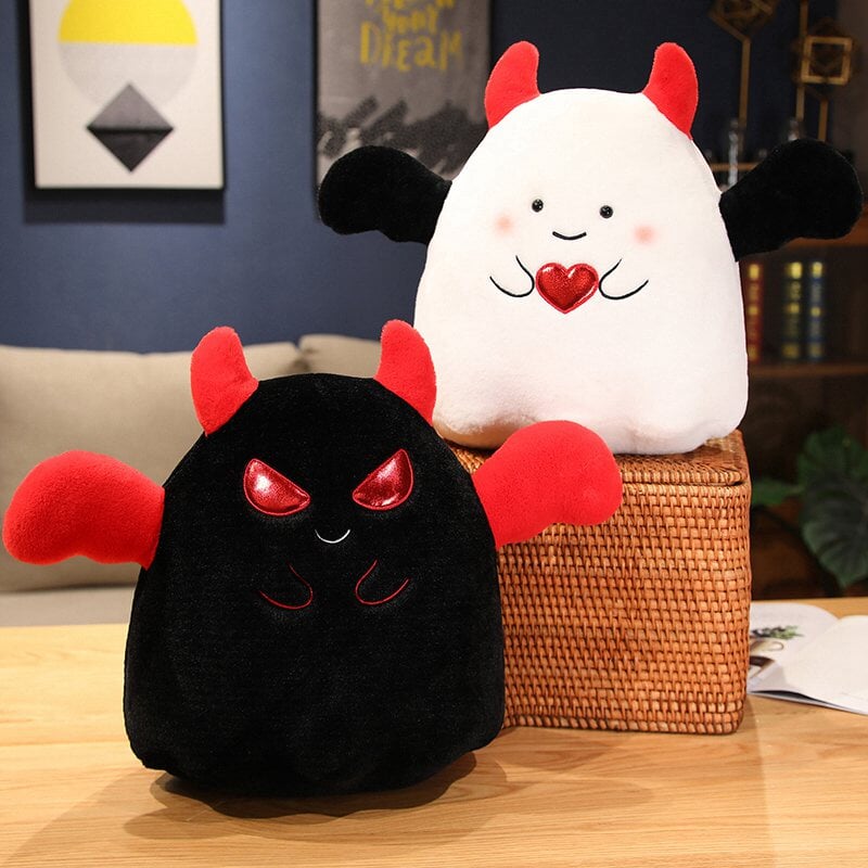 Charming Angel & Mischievous Devil Ghost Plushies
