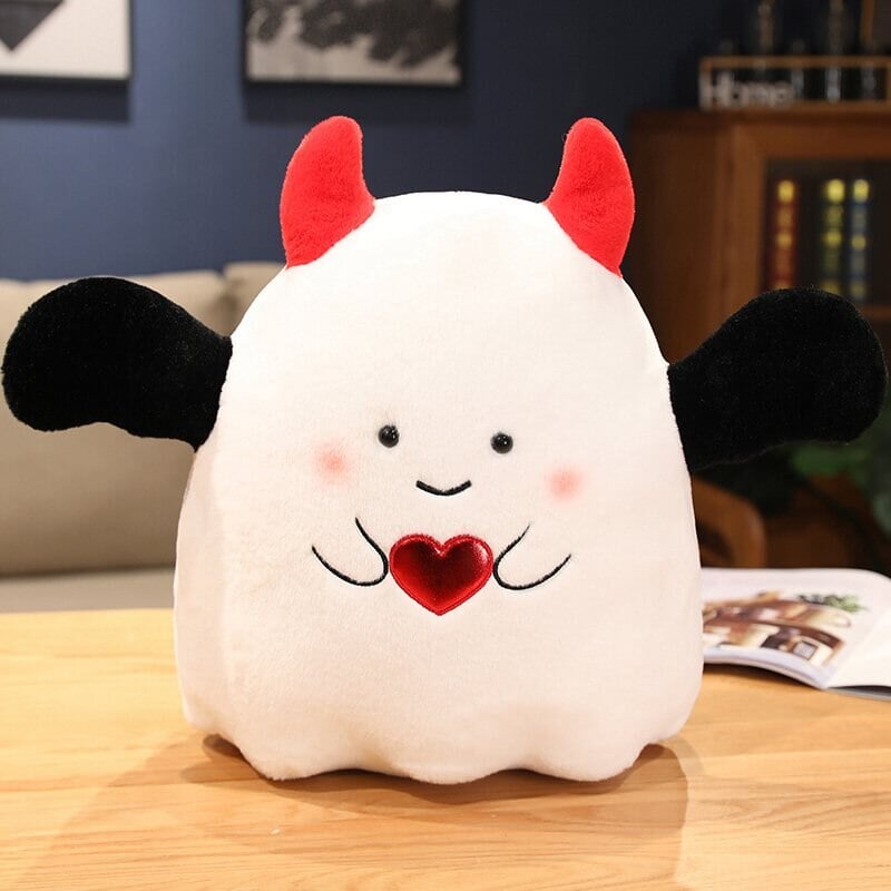 Charming Angel & Mischievous Devil Ghost Plushies