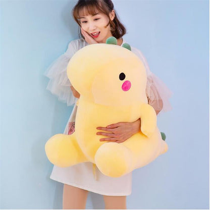 Dino Family Plushies: Taco, Taki & Tabi - Cuddle Up with These Adorable Dinosaurs!