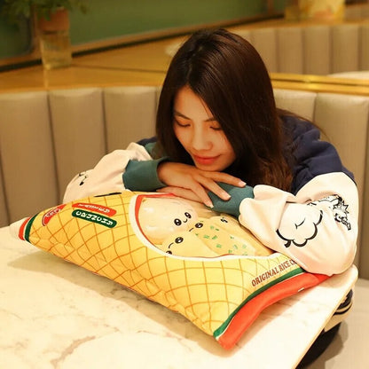 Delicious Plushies Filled with Tasty Rice Cracker Candies
