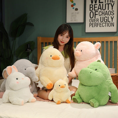 L'adorabile squadra di peluche grossi