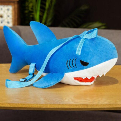 Adorable Tod the Shark Plush Backpack for Fun Adventures!