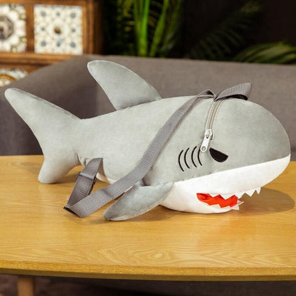 Adorable Tod the Shark Plush Backpack for Fun Adventures!