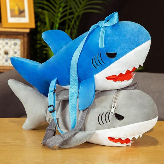 Adorable Tod the Shark Plush Backpack for Fun Adventures!
