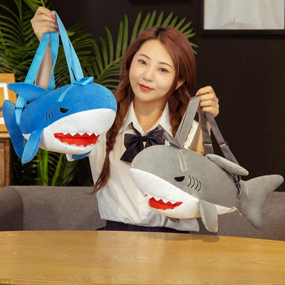 Adorable Tod the Shark Plush Backpack for Fun Adventures!