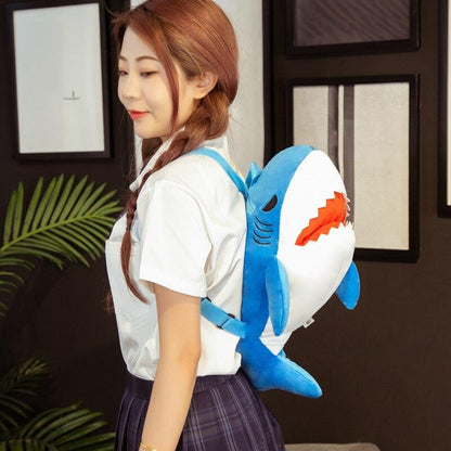 Adorable Tod the Shark Plush Backpack for Fun Adventures!