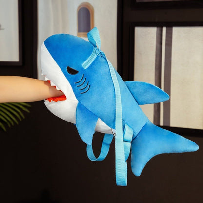 Adorable Tod the Shark Plush Backpack for Fun Adventures!