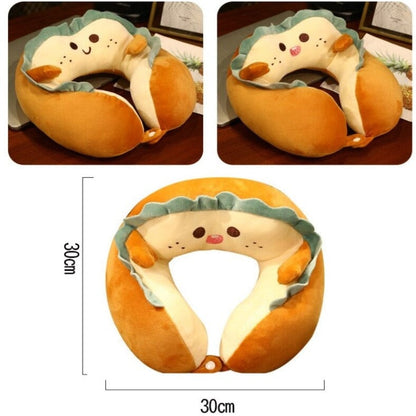 Adorable Kawaii U-Shaped Travel Neck Support Pillow