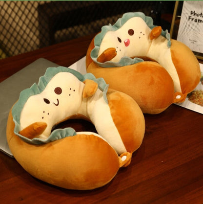 Adorable Kawaii U-Shaped Travel Neck Support Pillow