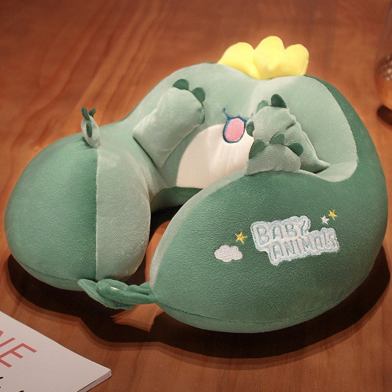 Adorable Kawaii U-Shaped Travel Neck Support Pillow