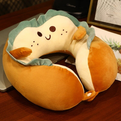 Adorable Kawaii U-Shaped Travel Neck Support Pillow