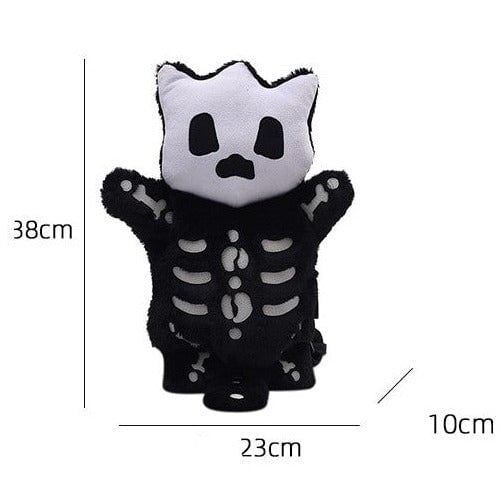 Adorable Mini Skeleton Plush Backpack - Perfect for Fun Adventures!