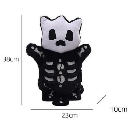 Adorable Mini Skeleton Plush Backpack - Perfect for Fun Adventures!