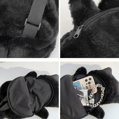 Adorable Mini Skeleton Plush Backpack - Perfect for Fun Adventures!