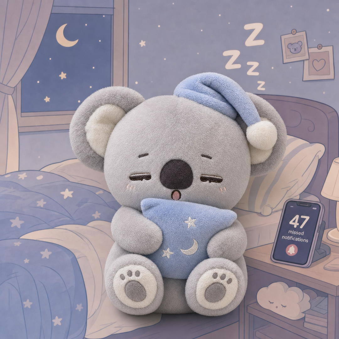 The Horizontal Legend koala plush, 30 cm version
