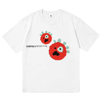 CORTIS BALL Cotton Shirt REDRED