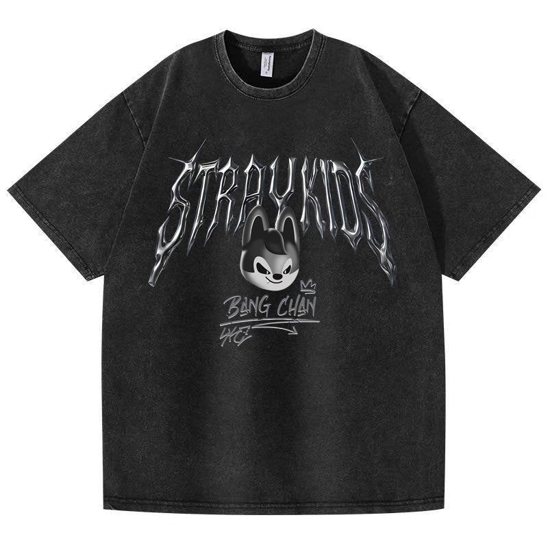 Evil SKZOO Washed Cotton T-Shirt